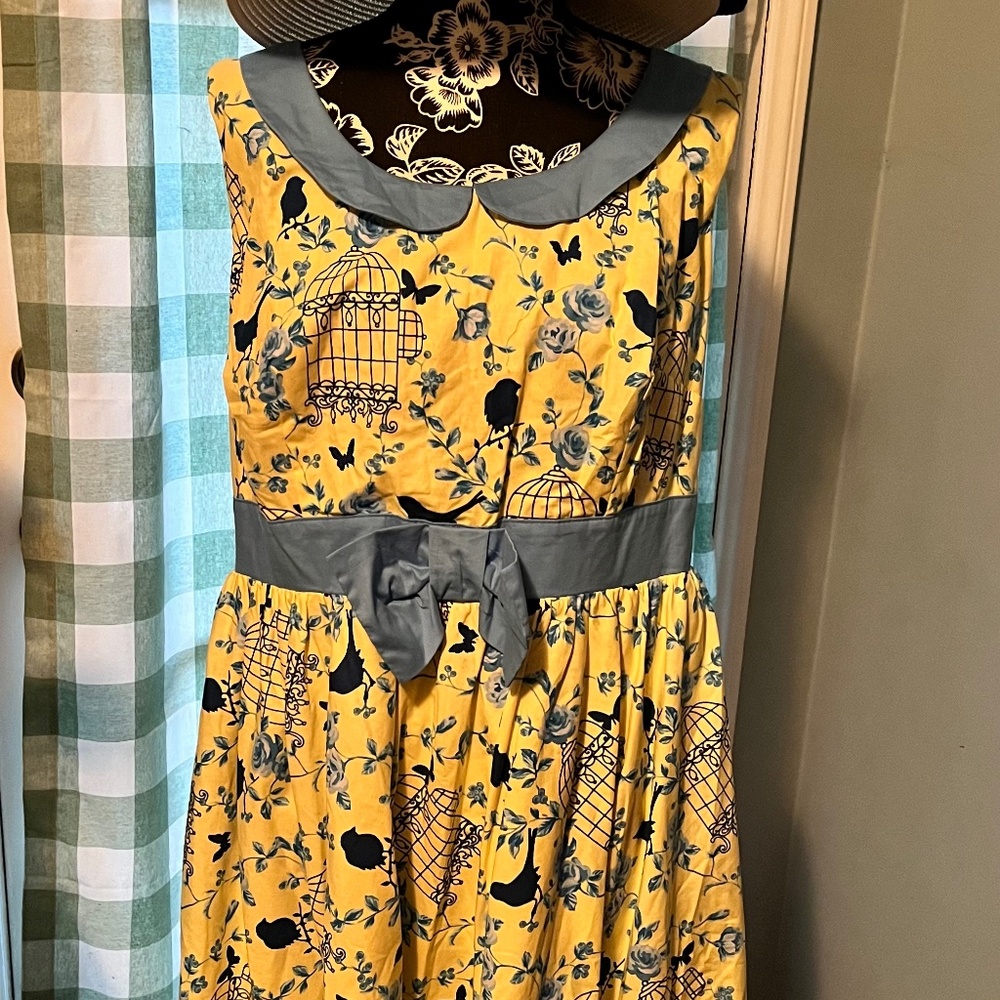spring pinup dress
